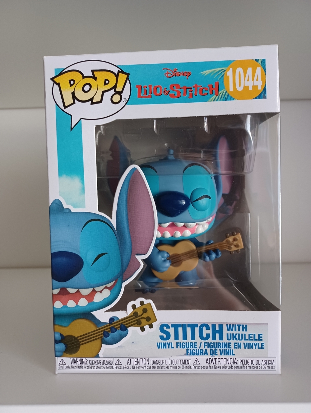 Disney Stitch With Ukulele 1044 From Lilo And Stitch Vinyl Figure Funko Pop‎